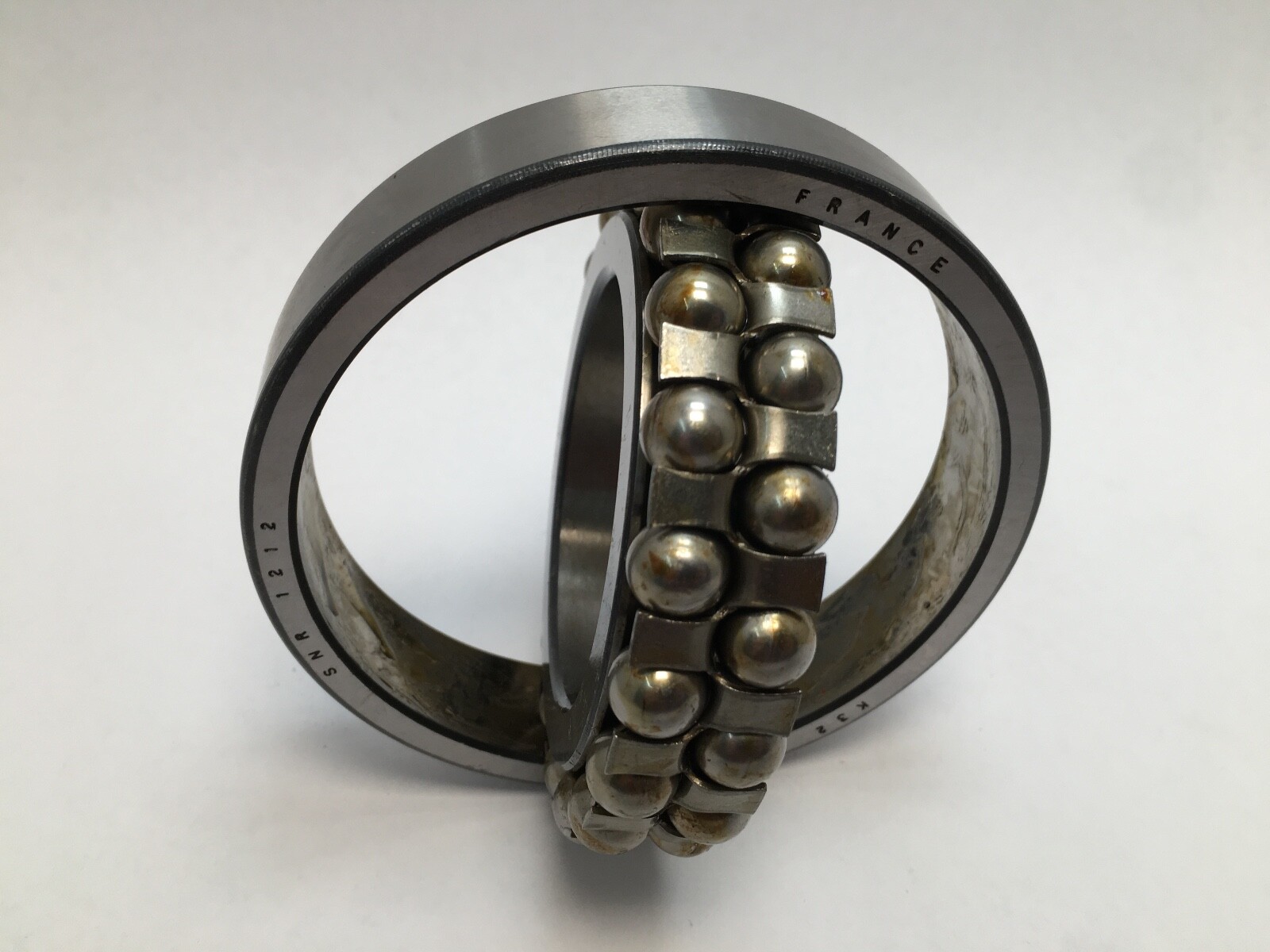 SNR 1212K Self Aligning Bearing 60x110x22 mm 1212-K Cons France 2 pcs