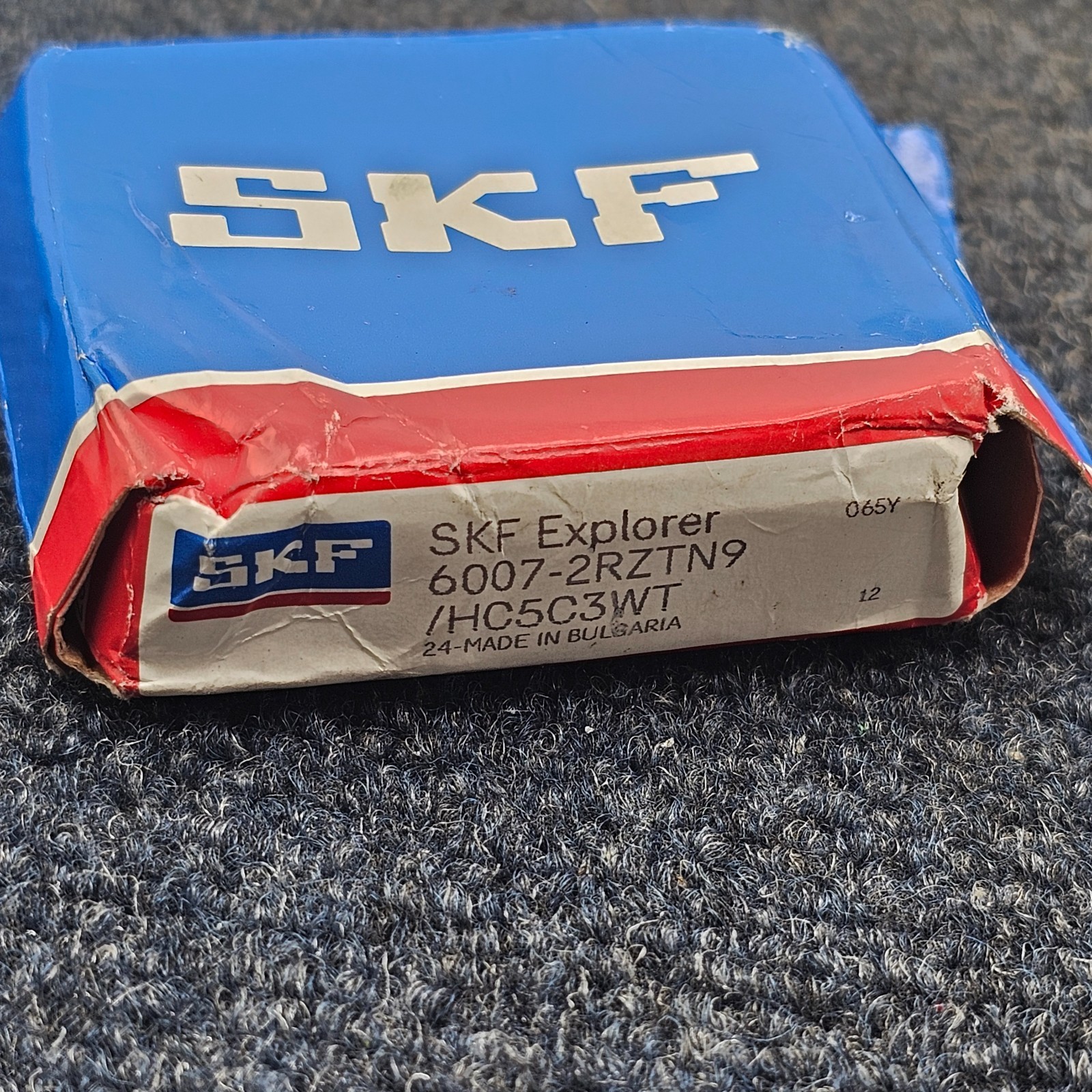 SKF 6007-2RZTN9/HC5C3WT: Single Row Deep Groove Ball Bearing