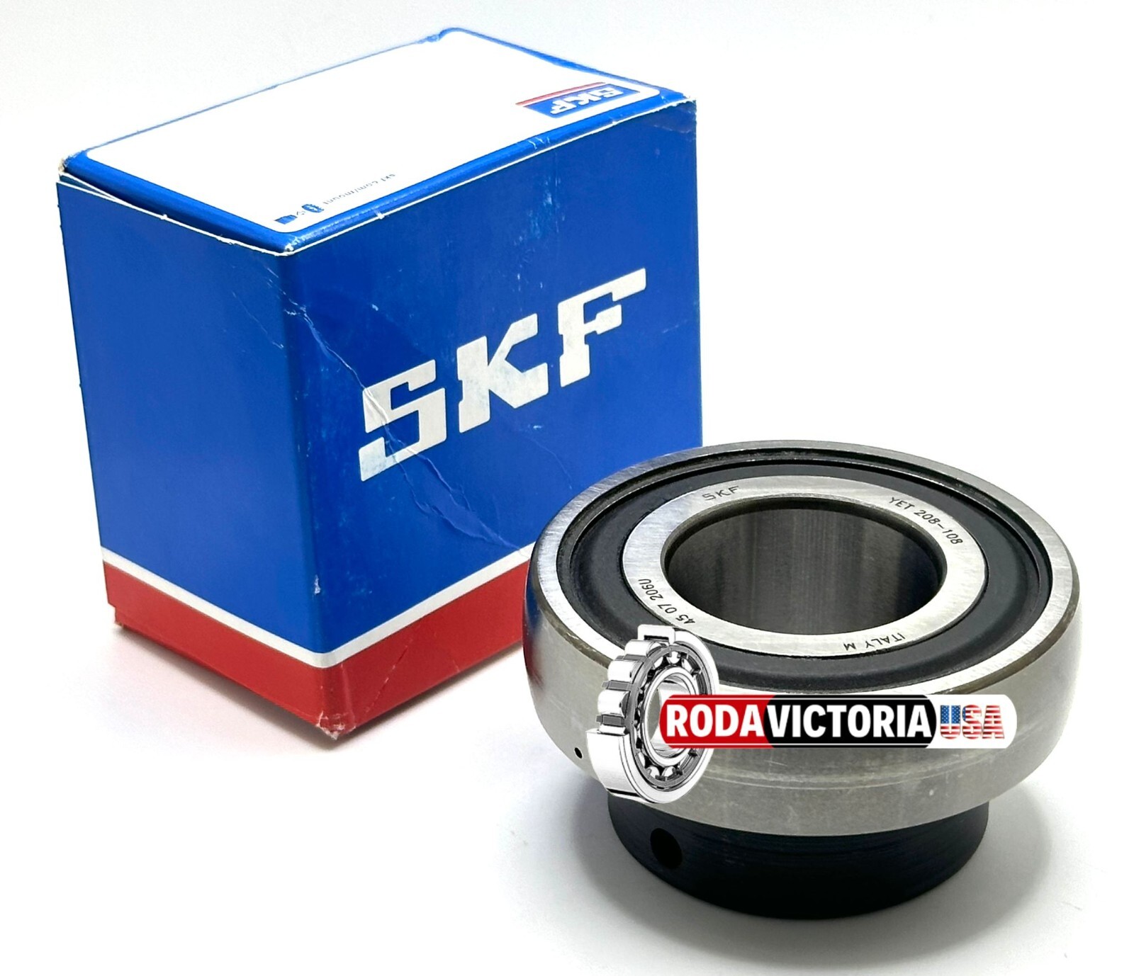 SKF YET208-108 RADIAL INSERT BALL BEARING 38,1x80x43,7mm