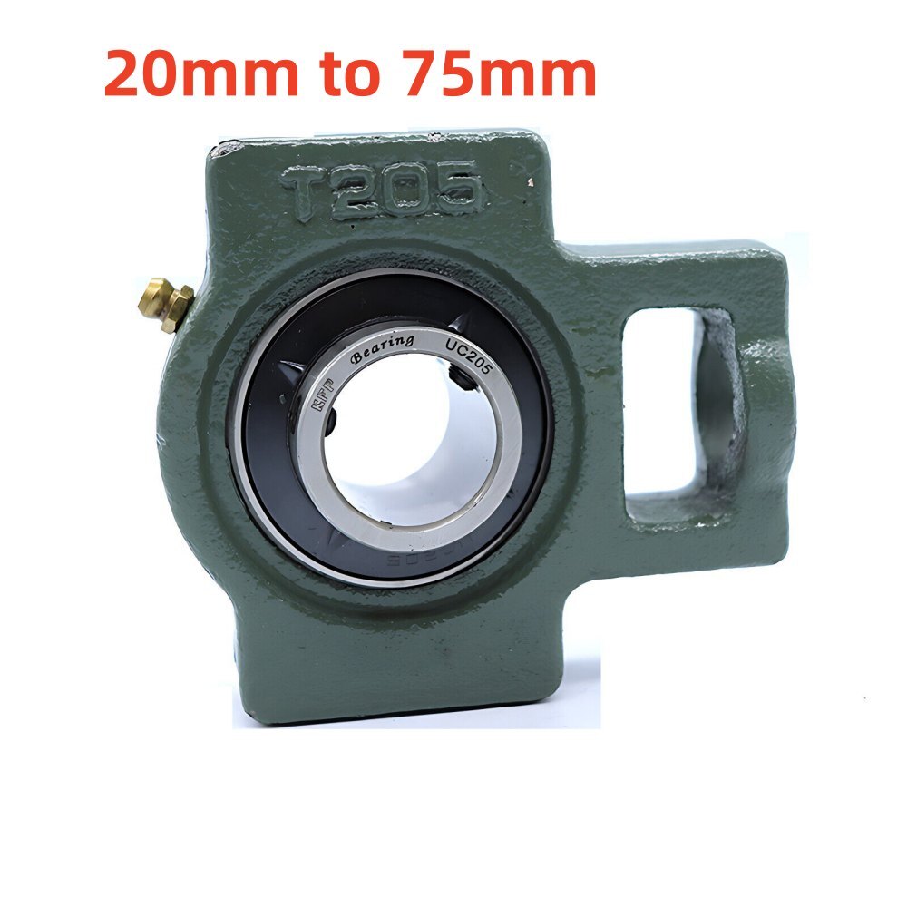 20mm to 75mm UCT201-215 Self Lube Metric Take Up Unit Housing & Bearing