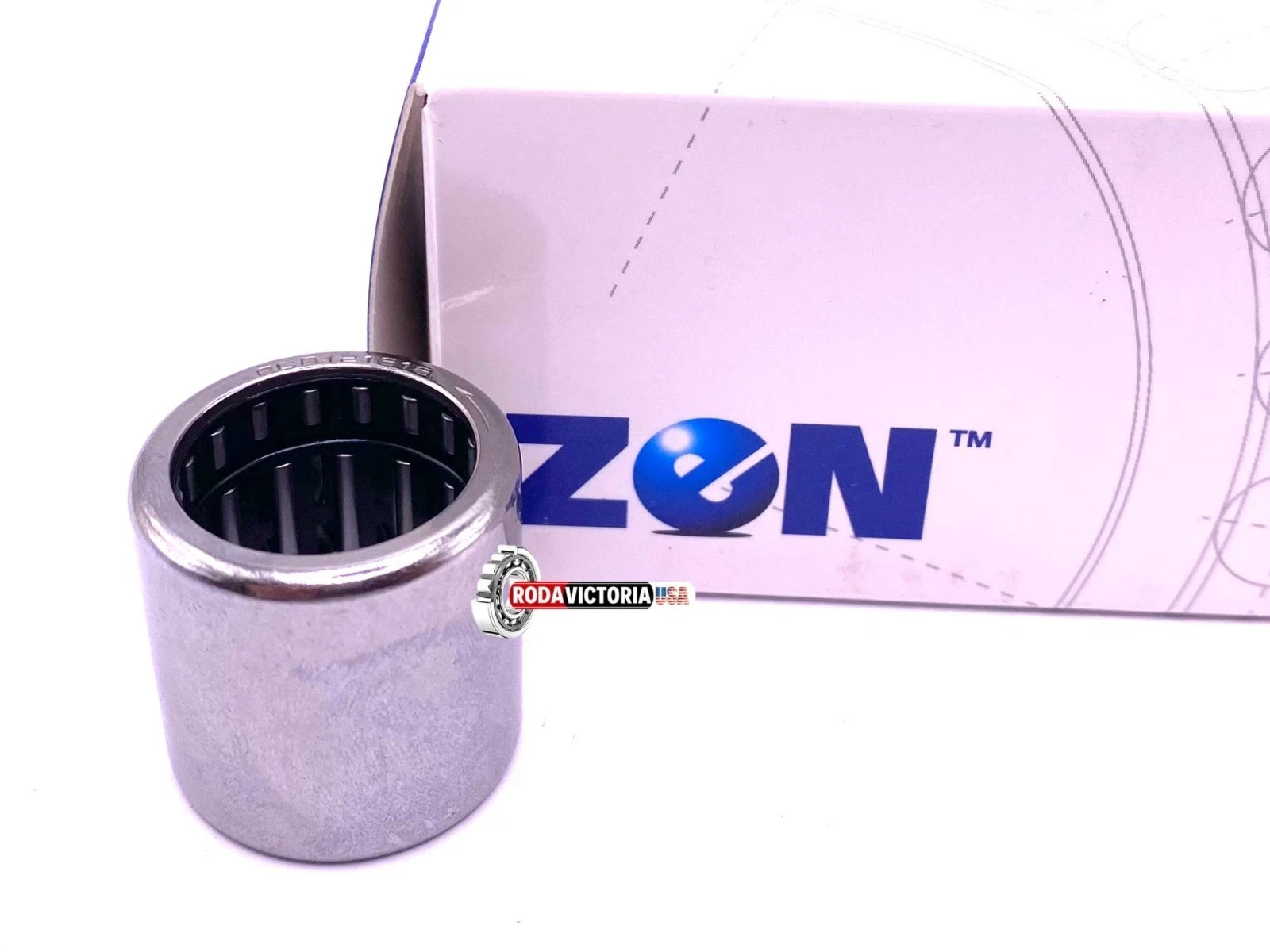 ZEN RCB121616 One Way Needle Roller and Cage Assembly 3/4″ x 1″ x 1″