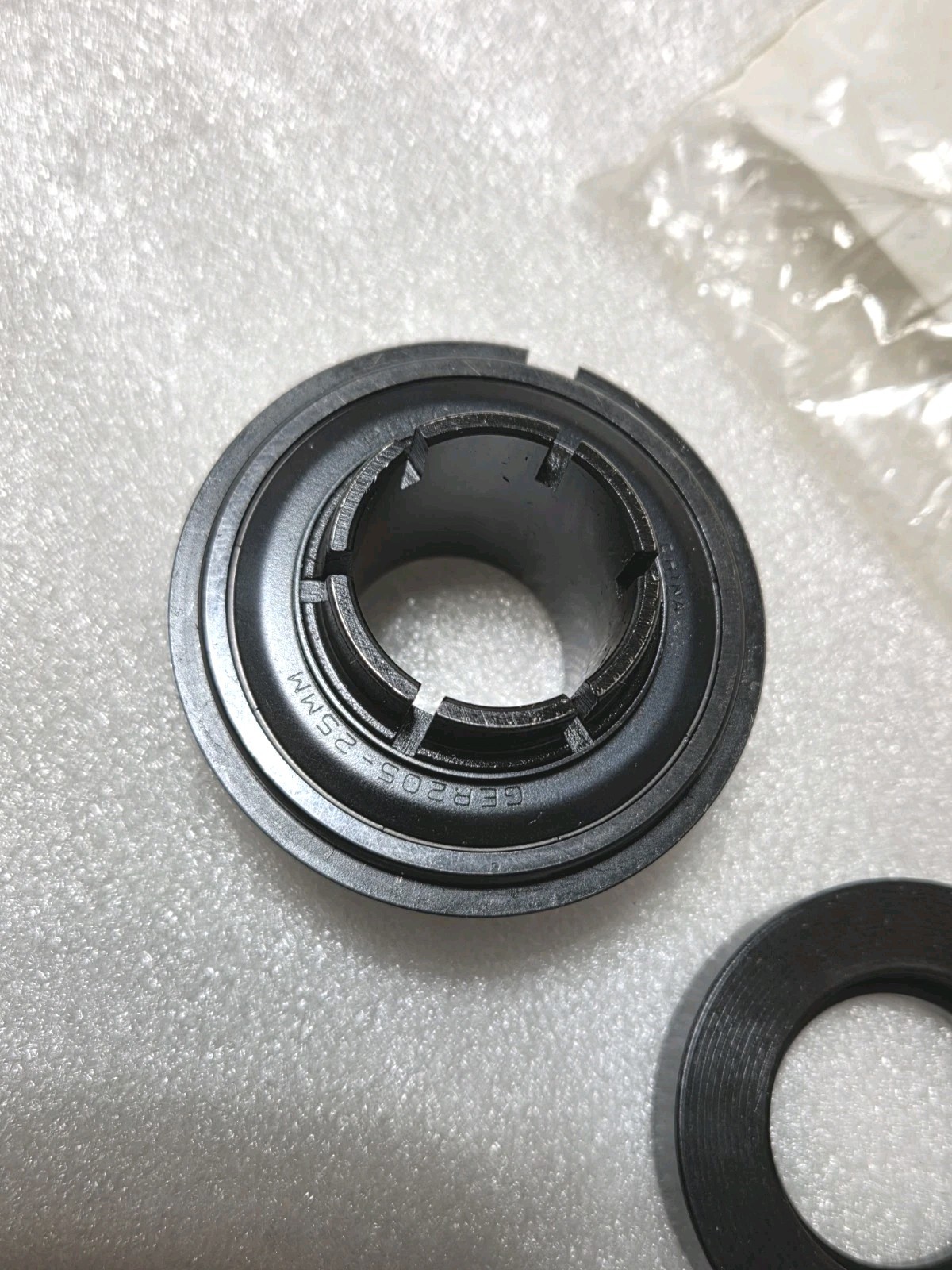 Peer GER205-25MM Insert Bearing – Bore ID 25mm., OD. 2.0472in.,Width 1.358in.