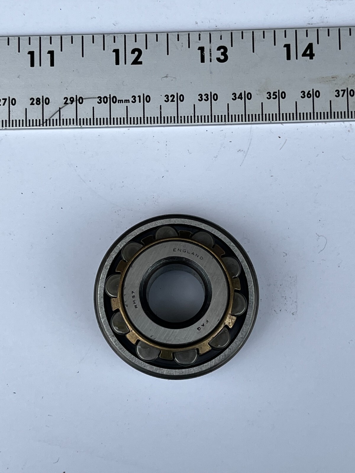 FAG Lot of 3 deep groove ball roller bearings 22.225×57.15×17.462mm RMS-7