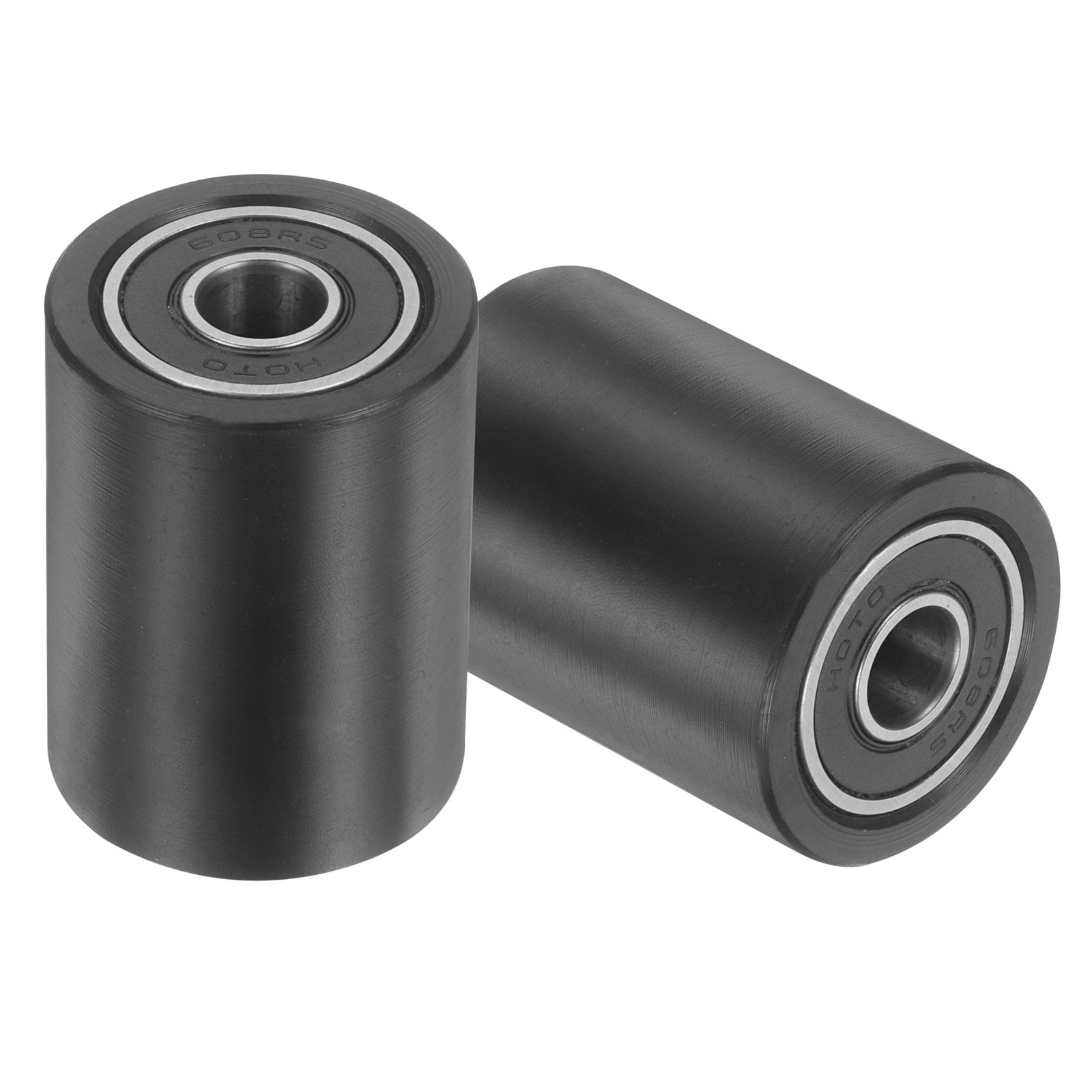 2 Pcs Plastic Roller Wheel with Bearings 5/16″ x 1-5/32″ x 1-1/2″ Bearing Pulley