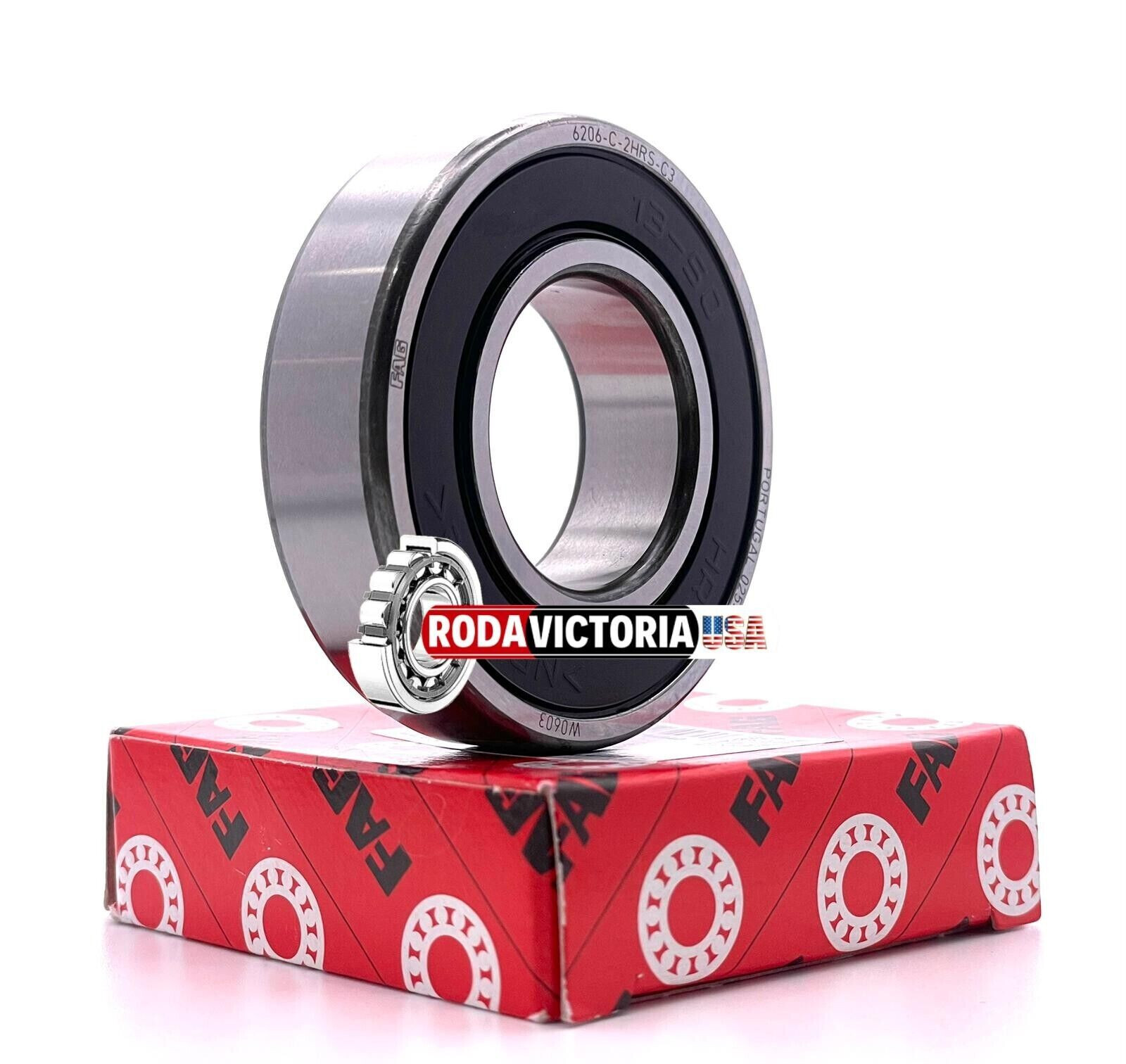 FAG 6206 C 2HRS L038 C3 Deep Groove Ball Bearings Single Row 30x62x16 mm
