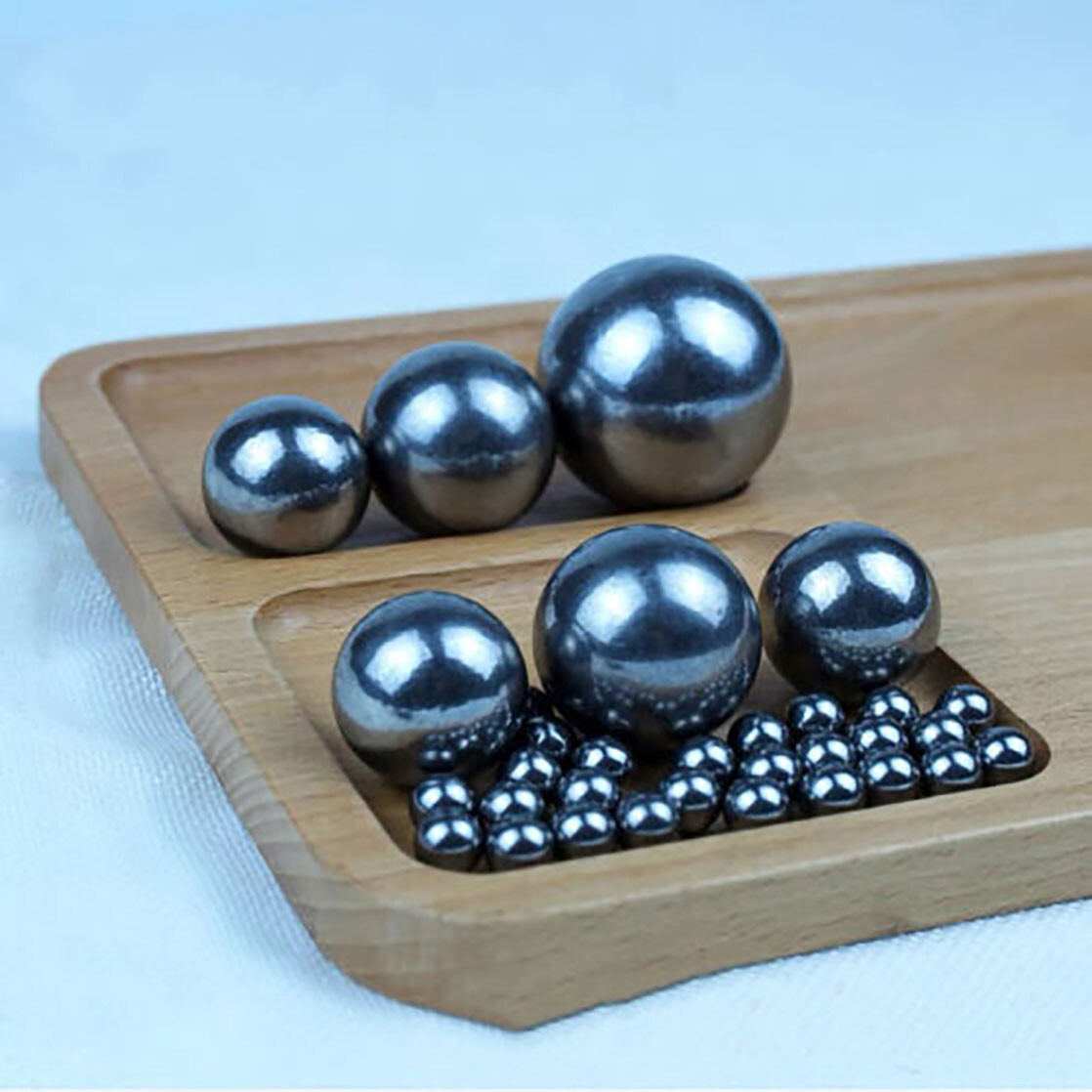 7mm-60mm Solid Iron Balls Unhardened Steel Balls Perforated Welded Smooth Balls