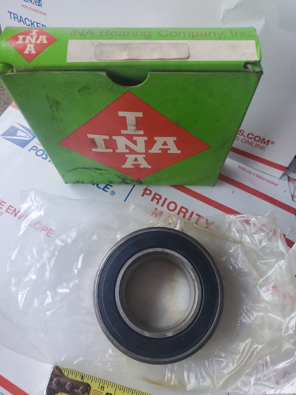 INA 3211-2RS 55mm X 100mm X 33.3mm Sealed Angular Bearing NEW, B3