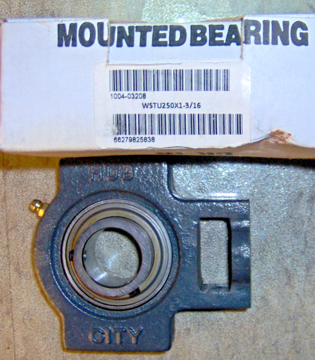 WSTU250X1-3/16 Wide Slot Take-Up Bearing Unit 1 3/16″ Bore HUB CITY 1004-03208