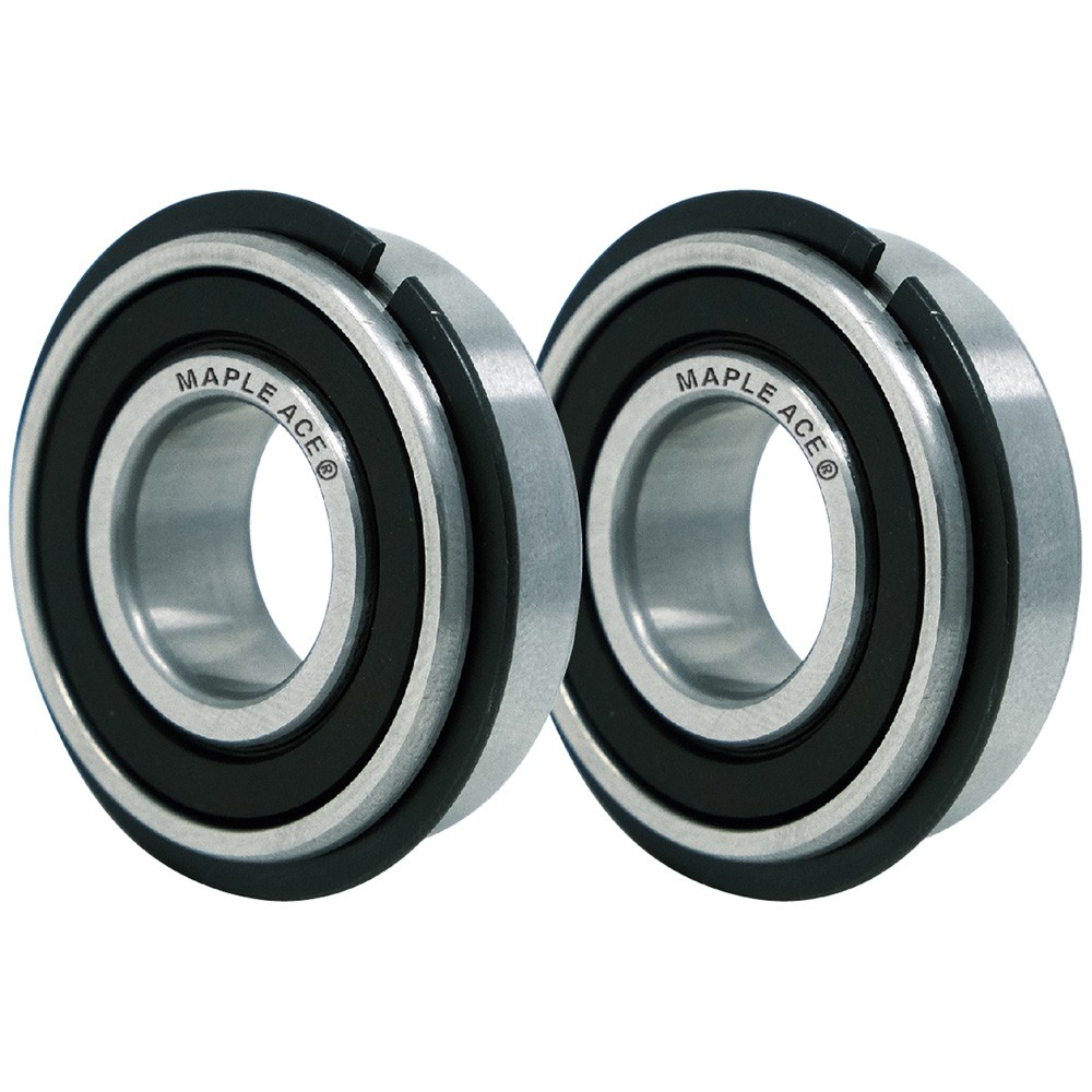 1622-2RSNR Ball Bearing w/Snap Ring 9/16″x1-3/8″x7/16″ Rubber Sealed (PCs 2)