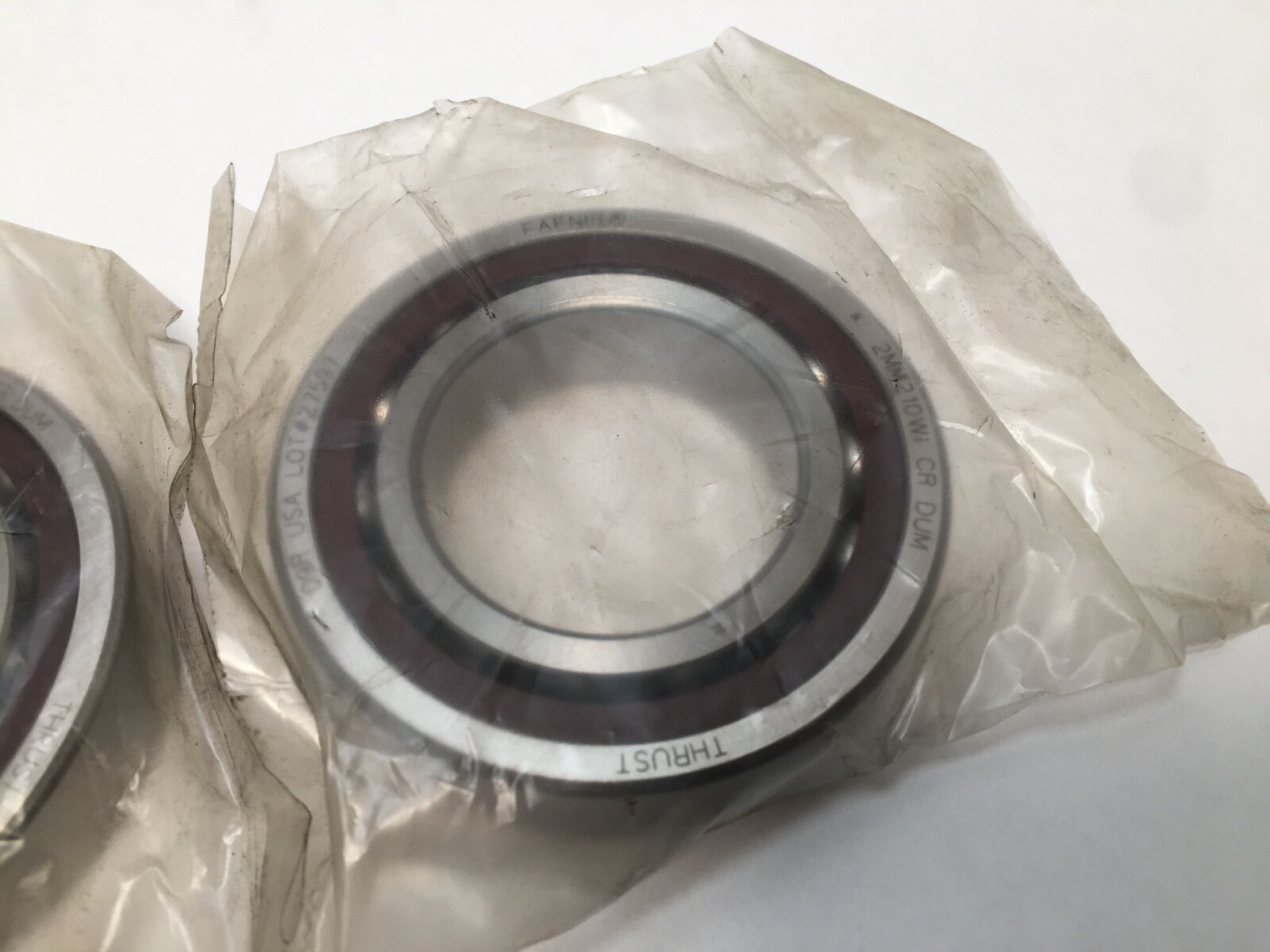 Fafnir 2MM210WI-DUM Bearing 50x90x20 mm 2MM210WI CR DUM 7210 ABEC9 USA 2 pcs