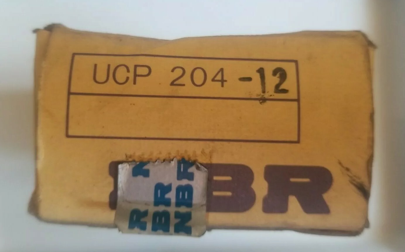 NBR Pillow Block Showa Pillow Block MFG Co Osaka Japan Bearing UCP 204-12