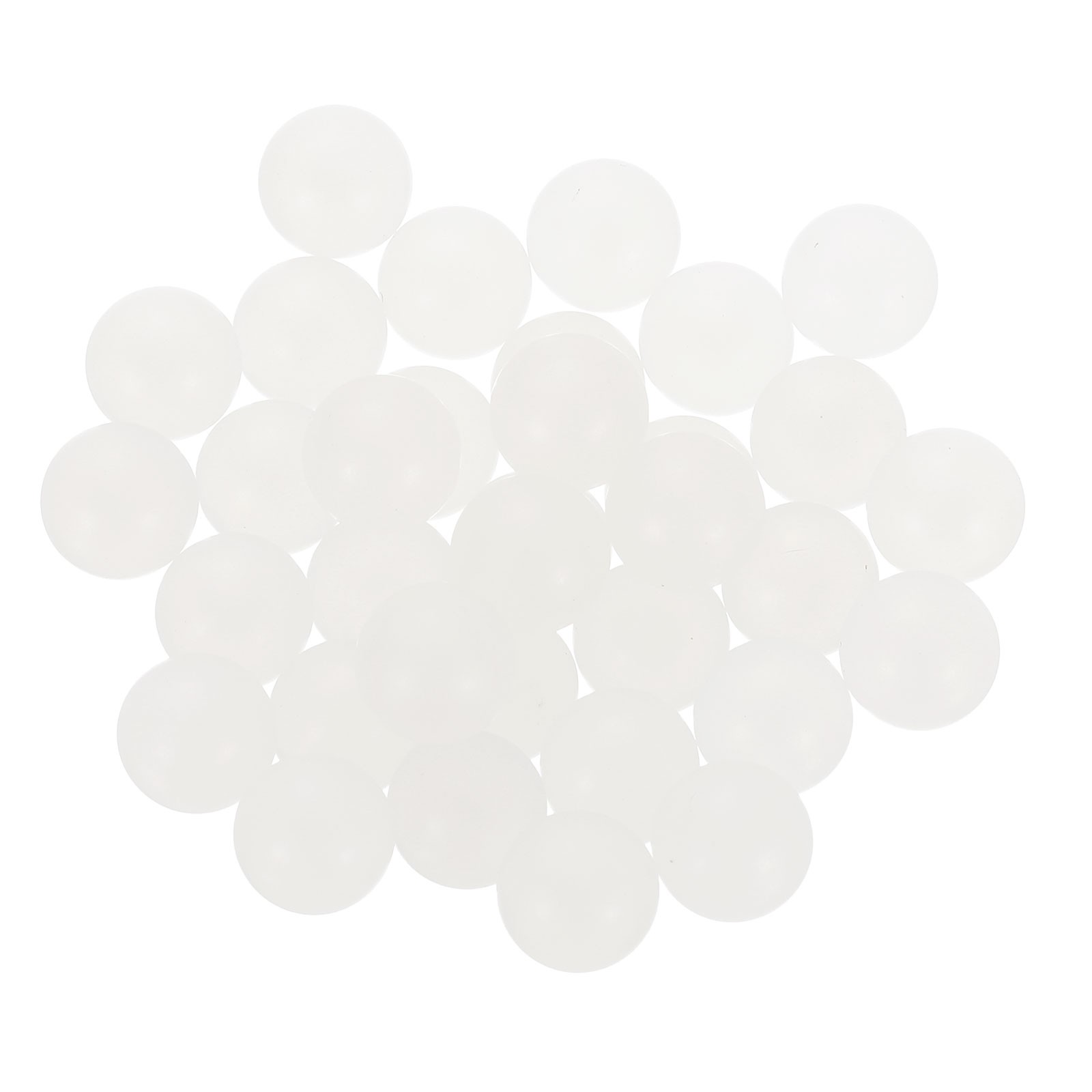 100pcs PP Plastic Bearing Balls 1/2″ (12.7mm) Solid Plastic Ball White