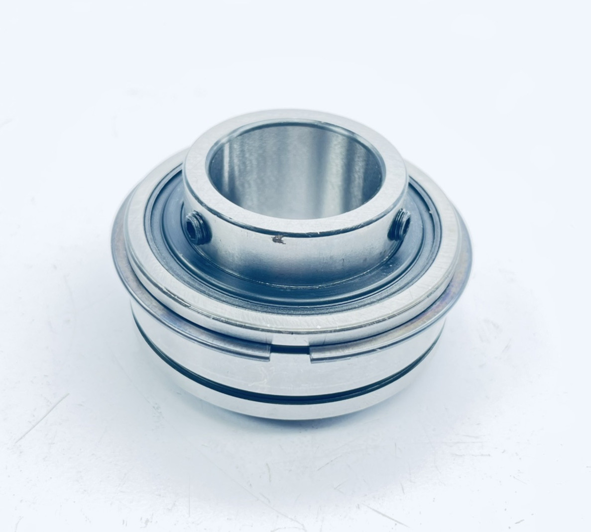 LOT OF 2 RHP 1130-30CG SELF-LUBE SNAP RING INSERT BALL BEARING 30mm-BORE 62mmOD