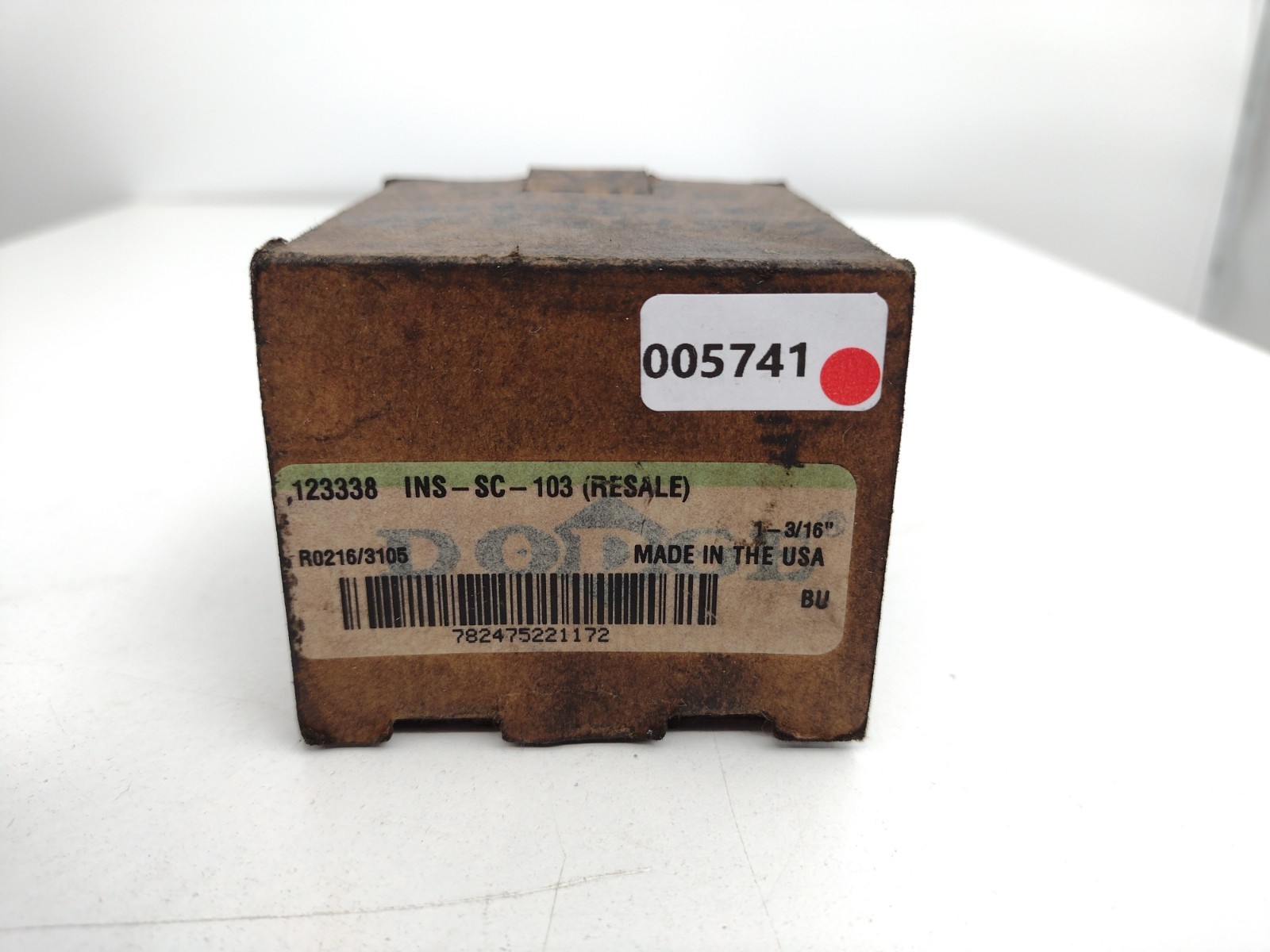 *** Dodge INS-SC-103 Ball Insert Bearing 1-3/16 inch Bore