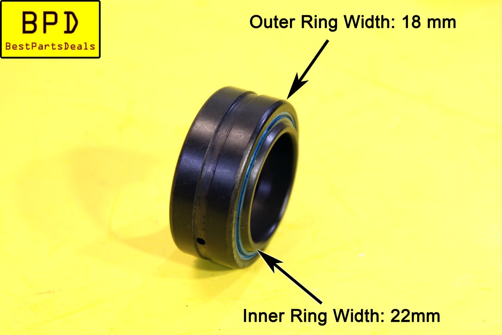 INA Metric 30x47x22 mm Spherical Joint Plain Sealed Bearing GE30-DO-2RS-E