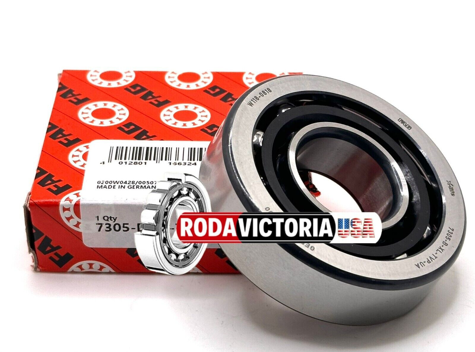 FAG (Schaeffler) 7305-B-XL TVP UA Angular Contact Bearing 25x62x17mm GERMANY