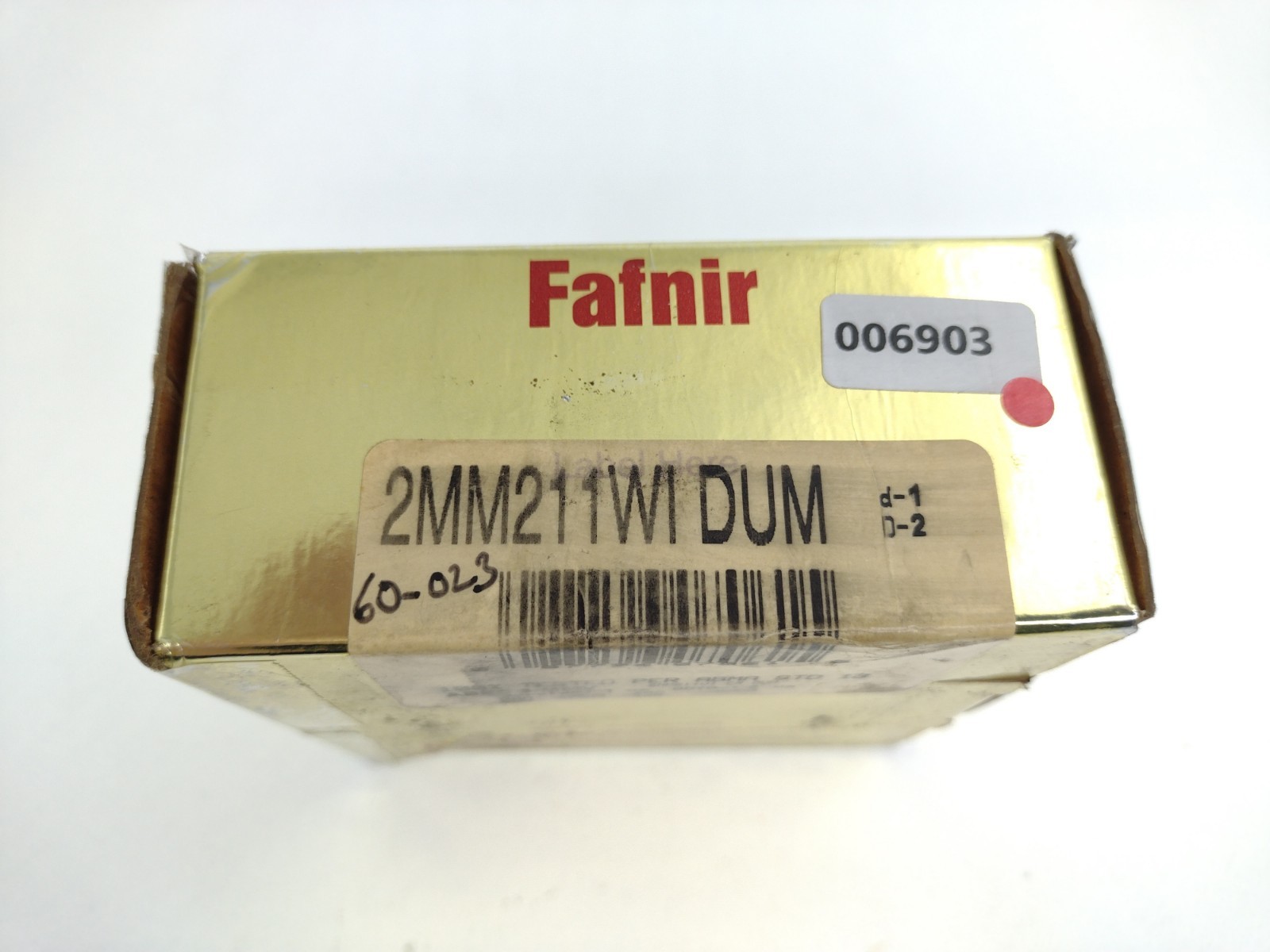 *** Fafnir 2MM211WI DUM Precision Mach Tool Angular Cntct Brg 55 mm Bore (1 set)