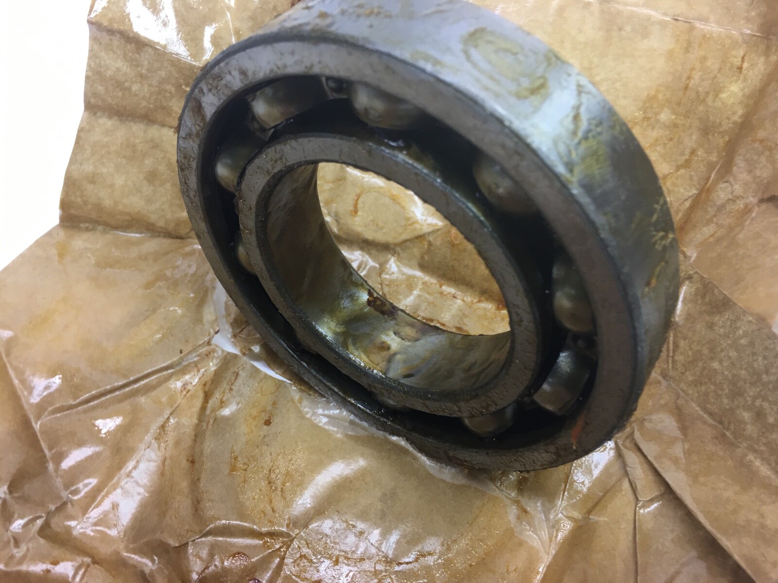 MRC 211SF Bearing Single Metal Seal 55x100x21mm 211 SF 6211Z 6211 Z C3 USA 2 pcs