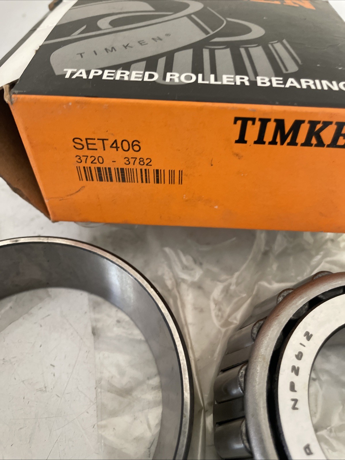 GENUINE TIMKEN SET406 (3782/3720) BEARING SET WITH RACE NEW