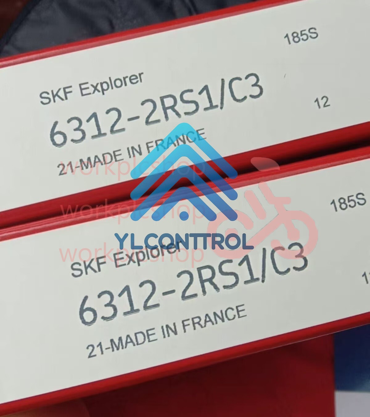 1PCS NEW SKF 6312-2RS1/C3 single row deep groove ball bearing