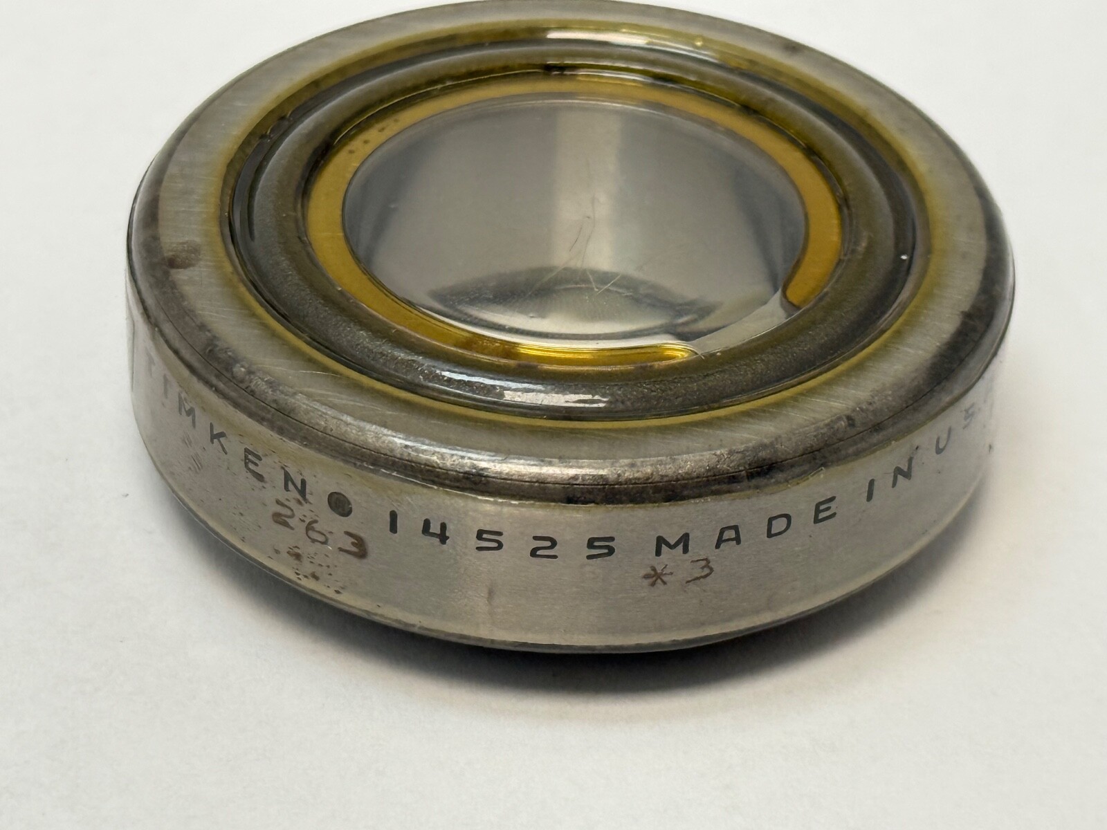 Timken 14585-3/14525-3 Taper Bearing Cone & Cup Class 3 1-3/8″ID 2-11/16″OD