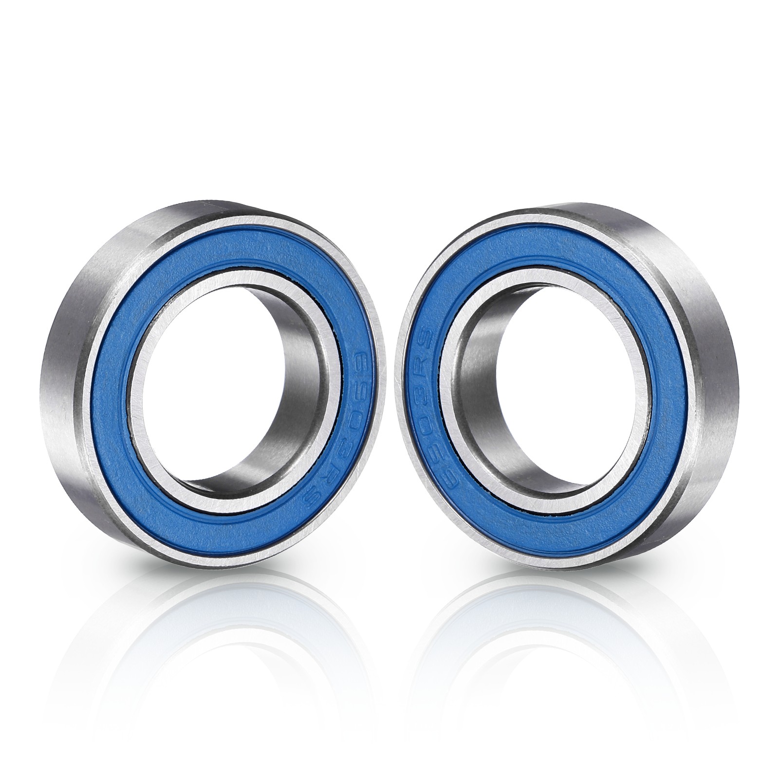 4Pcs 6903-2RS Deep Groove Bearing 17x30x7mm Double Sealed Chrome Steel P5