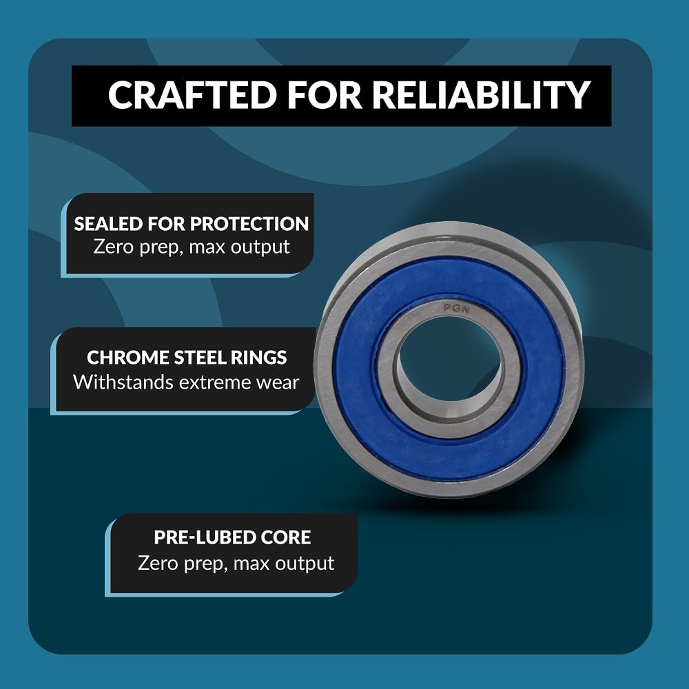 10 Pack PGN 62062RS Deep Groove Ball Bearings Double Rubber Sealed 30x62x16mm