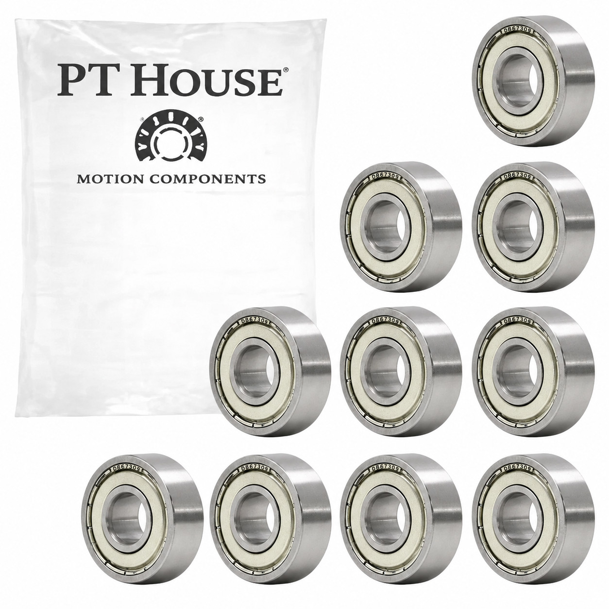 625-ZZ Ball Bearing 5x16x5mm 625 ZZ Metal Shielded (Qty 10)