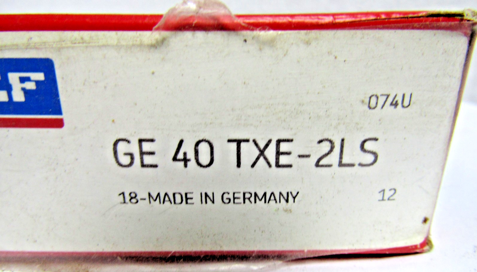 ✌️NEW SKF GE 40 TXE-2LS SPHERICAL PLAIN BEARING 40 MM ID x 62MM OD x 22 MM WIDTH