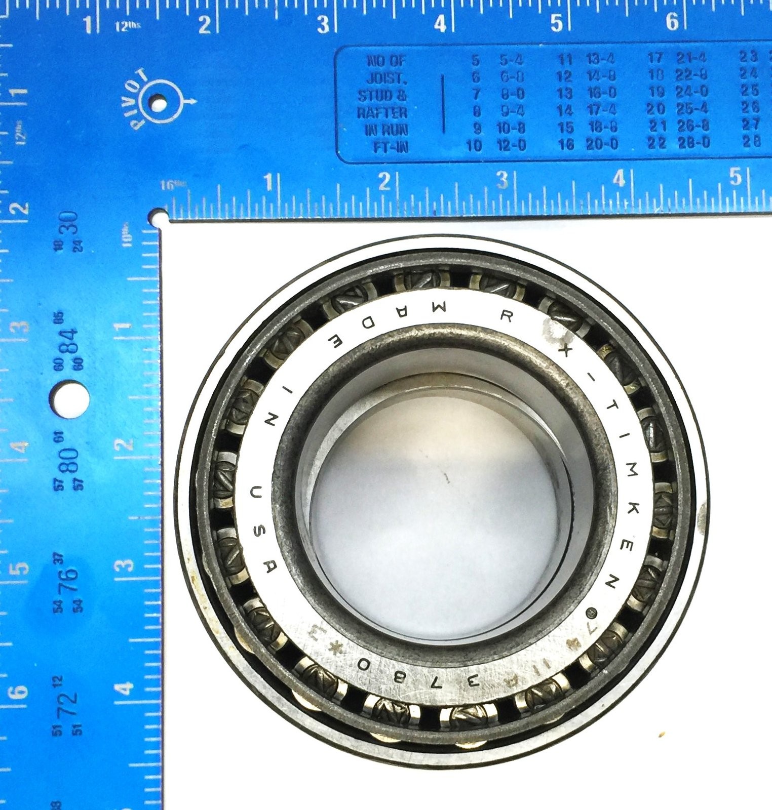 Timken Double-Cup Tapered Roller Bearing Assembly 3729DC (3780/XIS3780) NOS