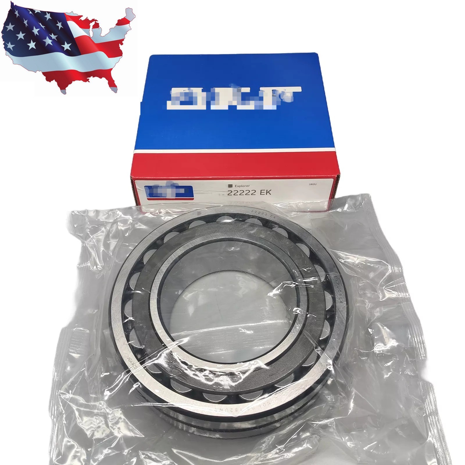 NEW Spherical Roller Bearing For SKF 22222 EK/C3 110x200x53mm Replacement
