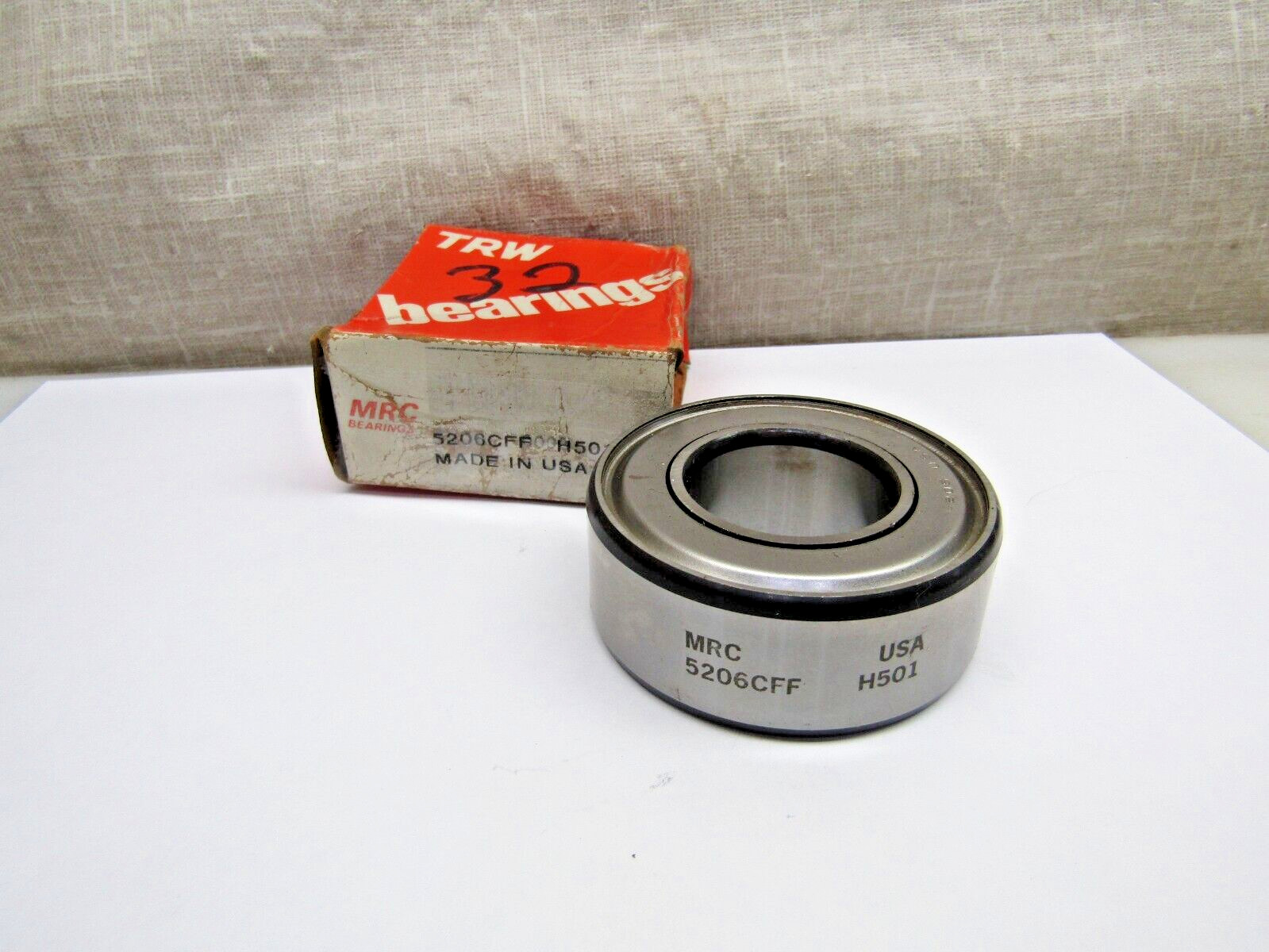 MRC SKF 5206CFF 30mm x 62mm x 15/16″ Shielded Angular Contact Bearing