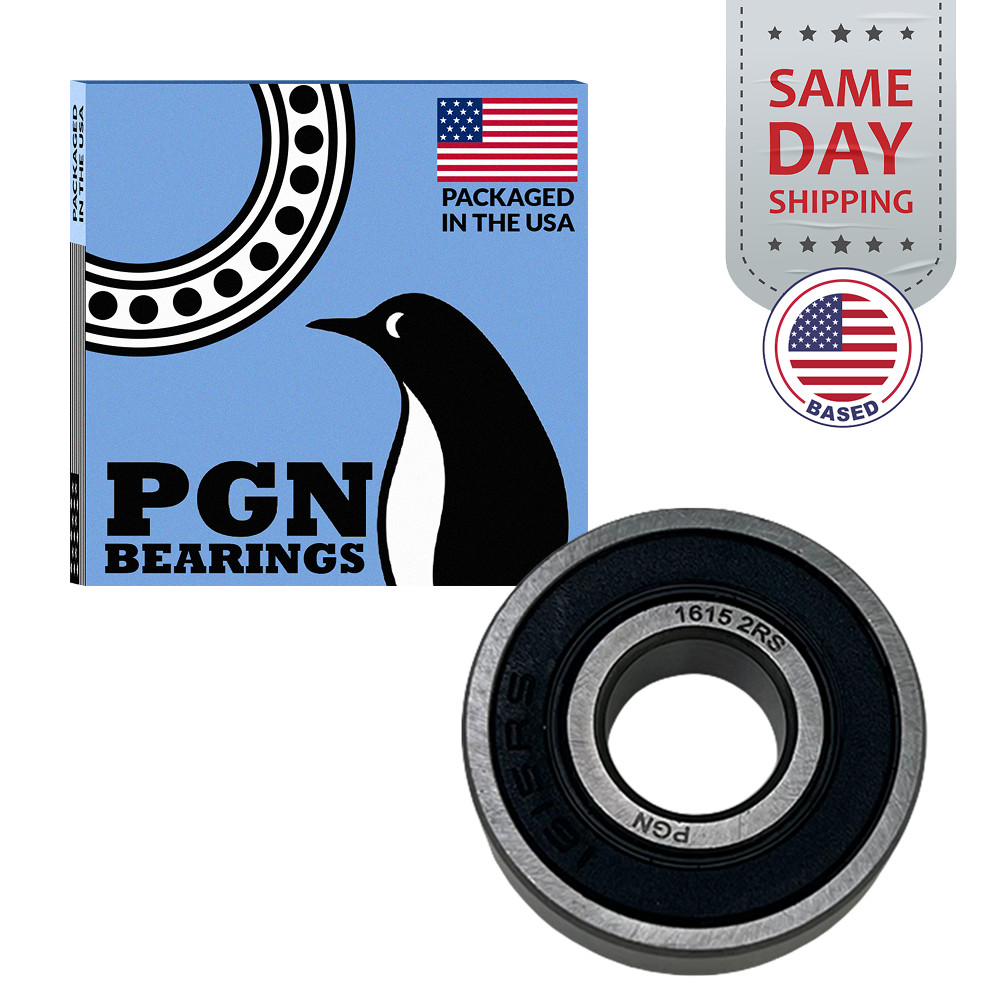 PGN 1615-2RS Bearing – Lubricated Chrome Steel Sealed Ball Bearing