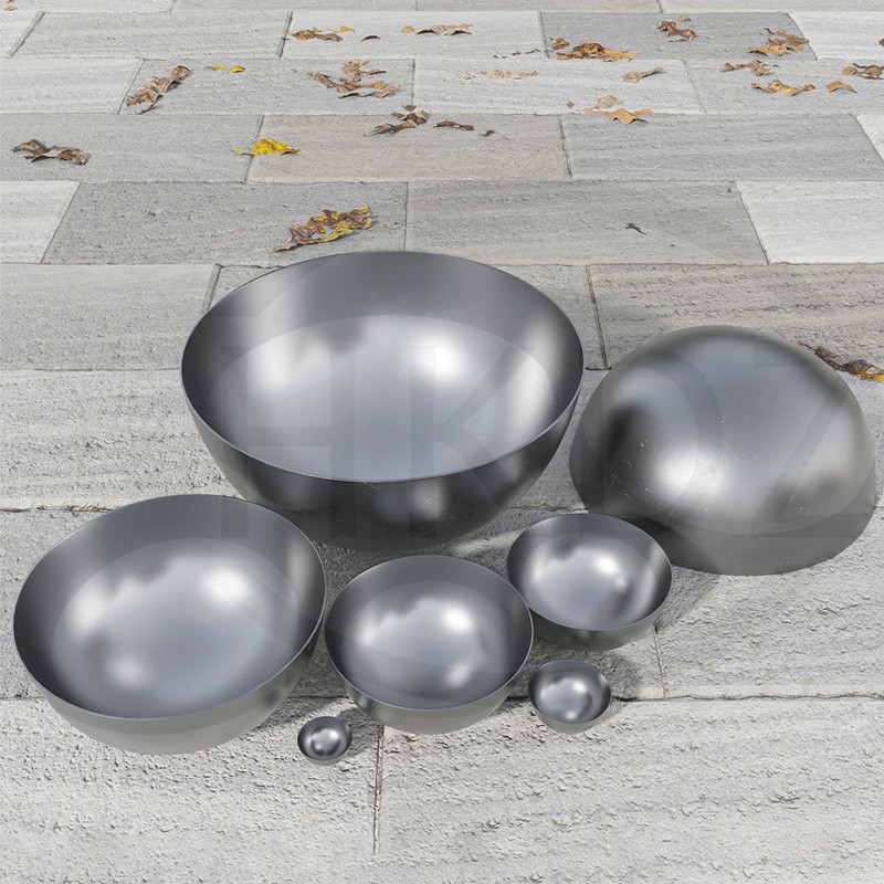 Weldable Iron Decor Half Round Ball Hollow Half Round Railing Balls 17mm – 350mm
