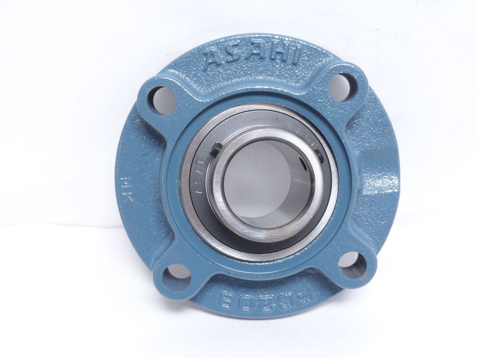 246891 New-No Box; ASAHI UCFC208 Flange Bearing; 40mmID; 4-Bolt; W/Cap