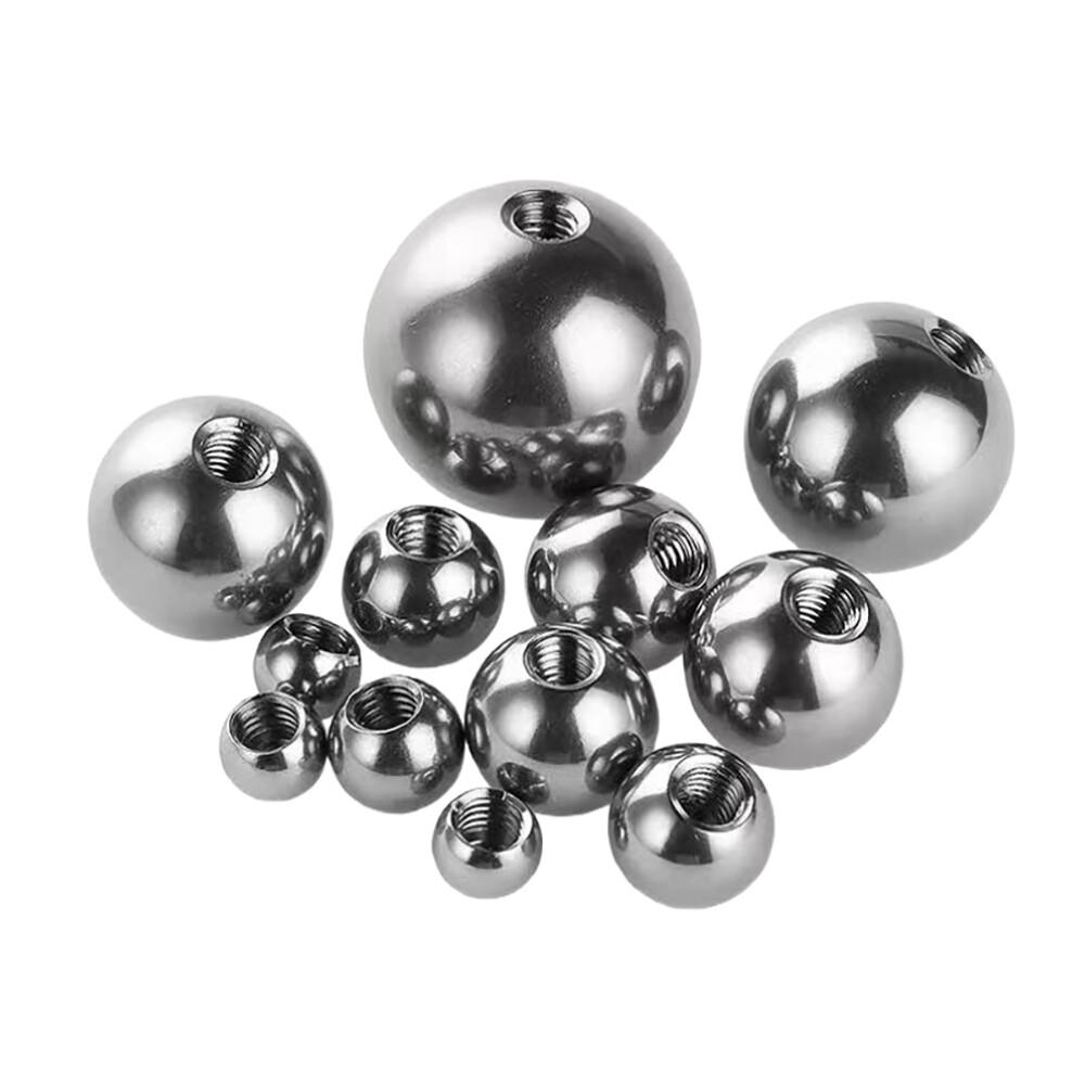 Stainless Steel Ball M2 to M20 Threaded Bearings Rod End 5mm to 60mm Blind Hole
