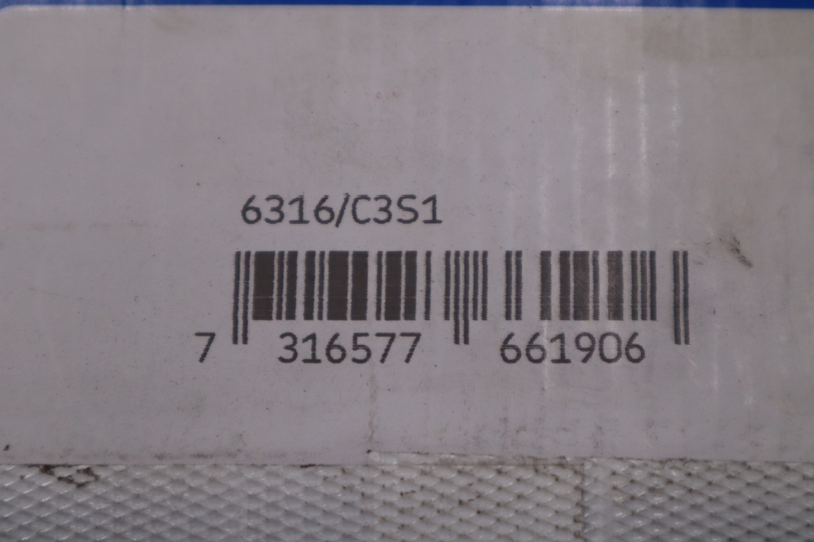 SKF 6316/C3S1 / 6316C3S1 Single Row Ball Bearing – NEW IN BOX – STOCK 5598CC