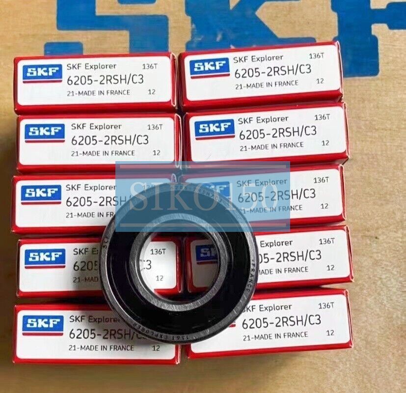 1PC SKF 6205-2RSH/C3 Deep Groove Ball Bearing #SK