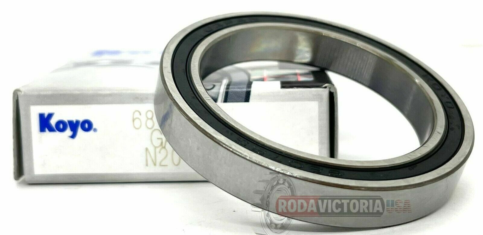 KOYO JAPAN 6807 RS Deep Groove Ball Bearings 35x47x7mm. 61807-2RS 6807RS KOYO