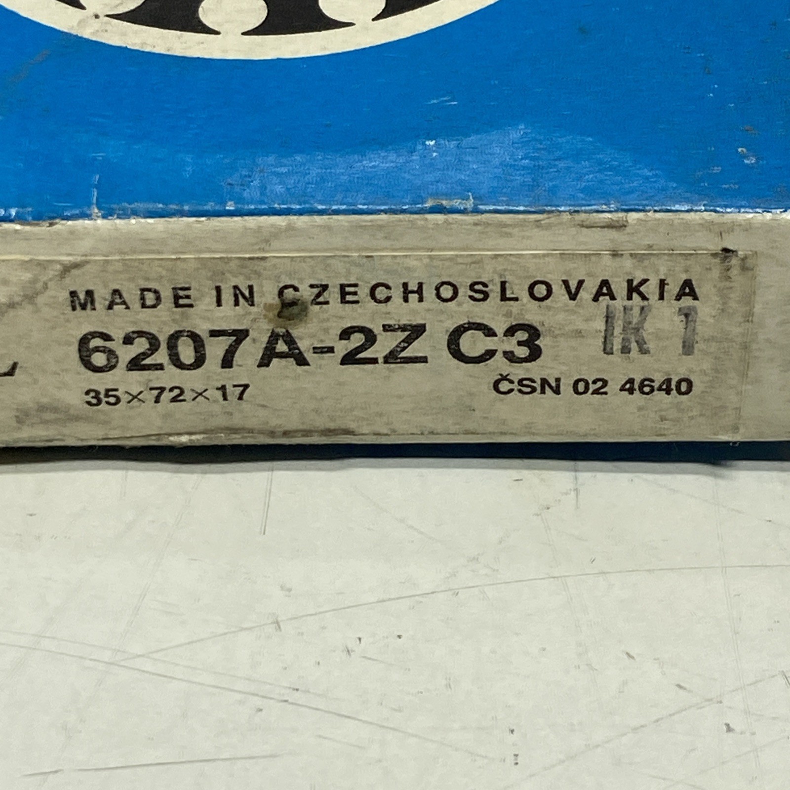 ZKL BEARING 6207A-2Z C3