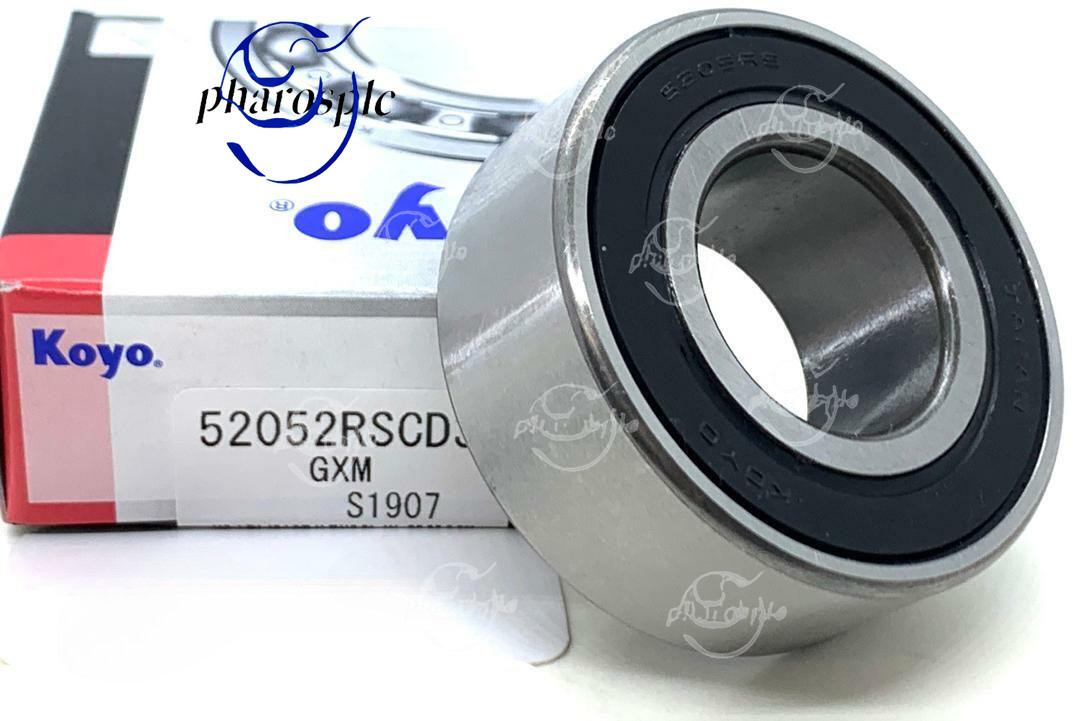 KOYO 5205 2RS C3 ANGULAR CONTACT BALL BEARING, RUBBER SEALED 25x52x20.6mm.