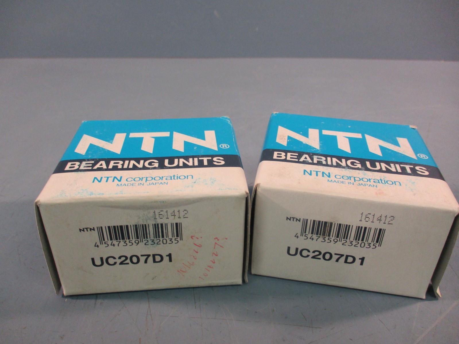 Lot of (2) NTN Bearings Unit UC207D1 35x72x42mm Set Screw Insert Bearings