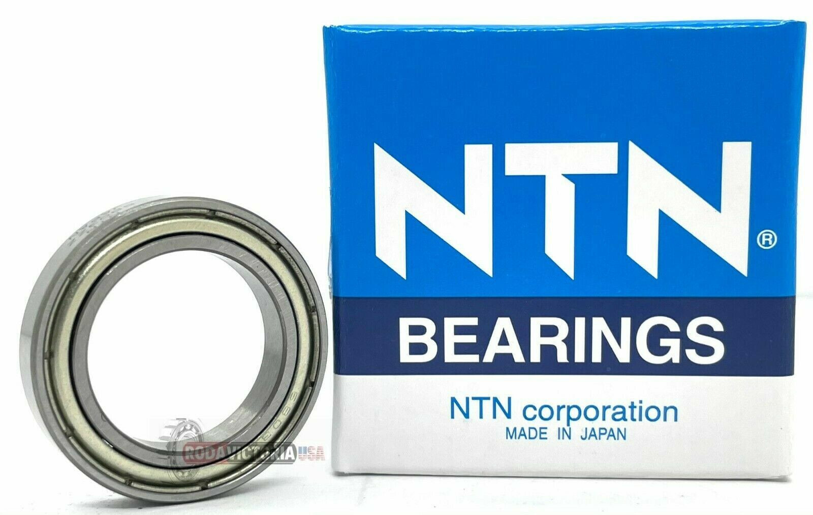 NTN 6802 ZZ Deep Groove Ball Bearings, Metal Shielded 15x24x5 mm