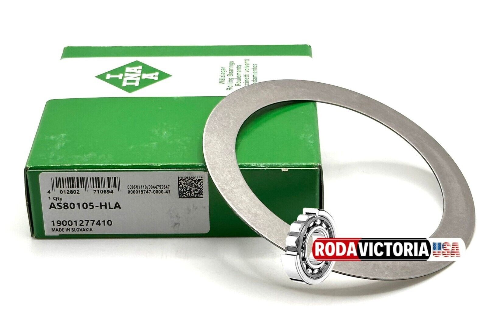 INA AS80105 thrust bearing washer