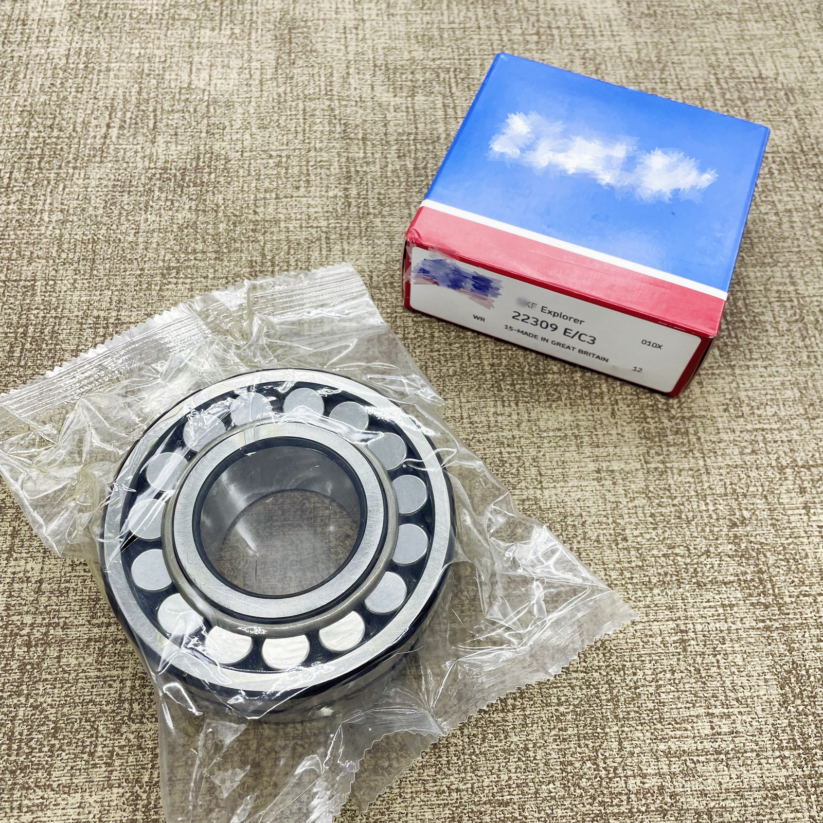 22309 E/C3 1x Spherical Roller Bearings 45mm Bore 100mm OD 36mm NEW