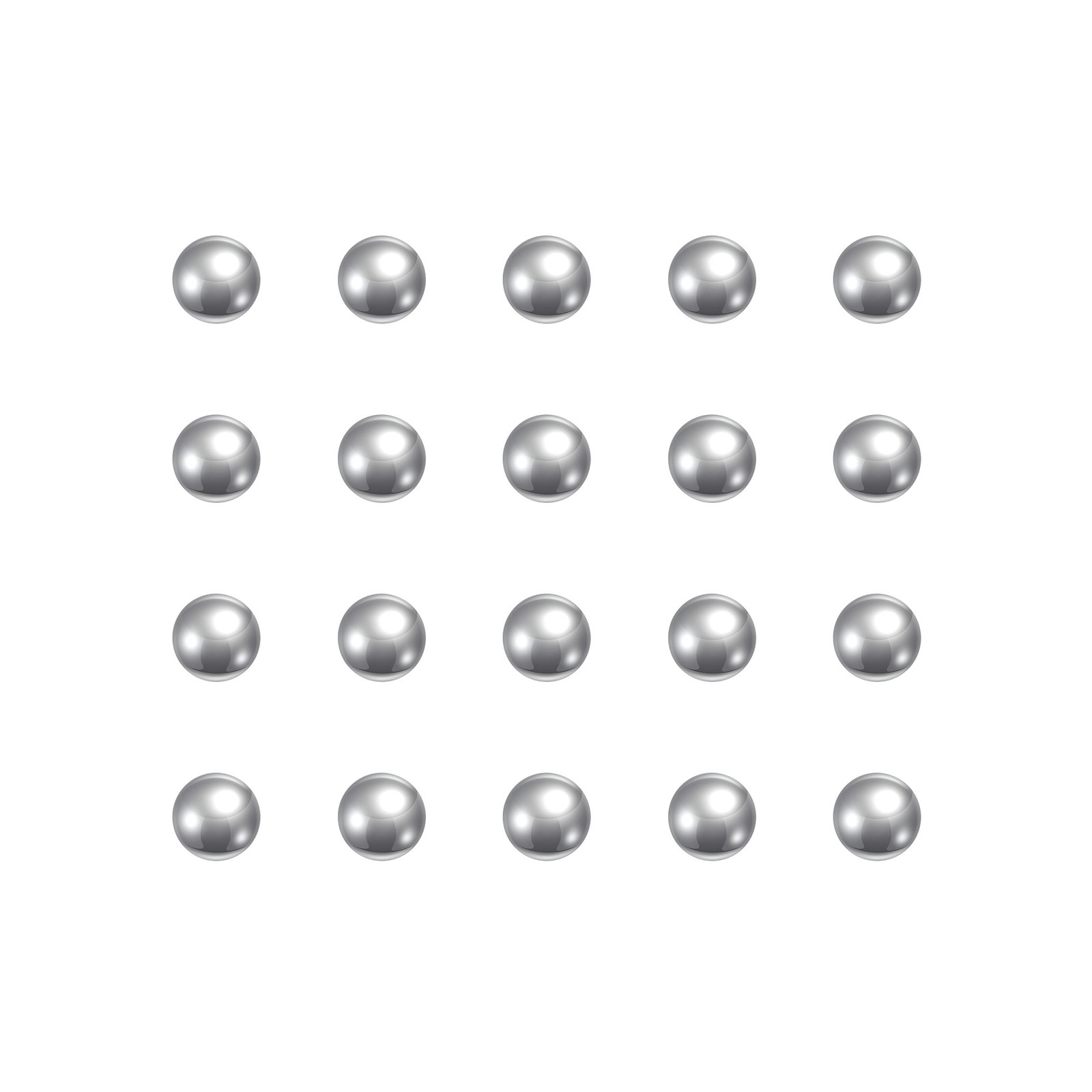 50Pack 3mm 440C Stainless Steel Bearing Balls G25 Precision