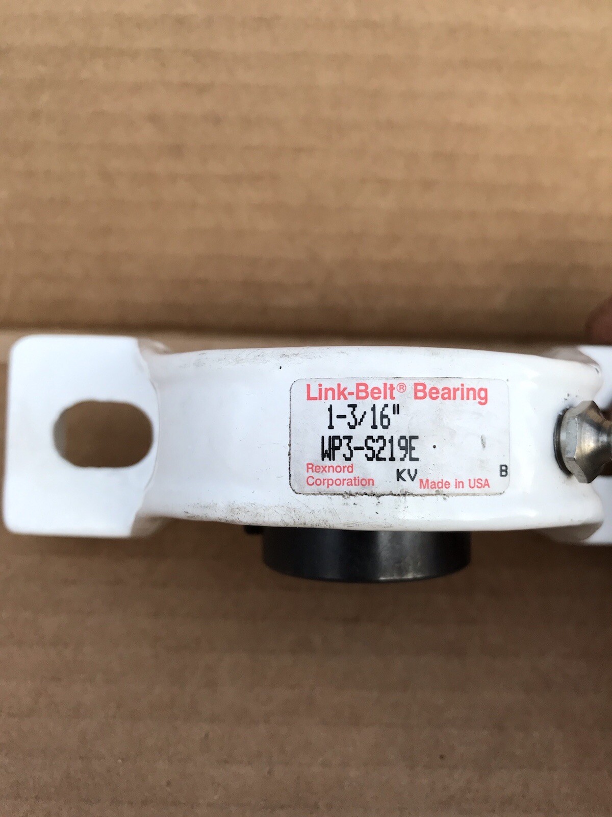 LINK-BELT Pillow Block Bearing 1-3/16” WP3-S219E Made in USA