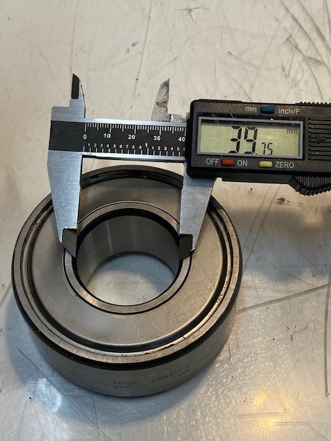 MRC 5308-MFF-H501 Double Row Ball Bearing Double Shielded 40x90x37mm