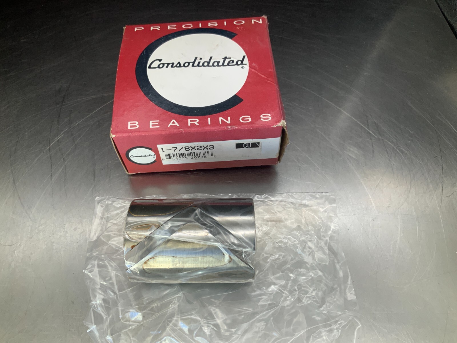Consolidated 1-7/8x2x3 Cylindrical Roller Bearing; 1-7/8″ Bore; Straight; 2″ OD