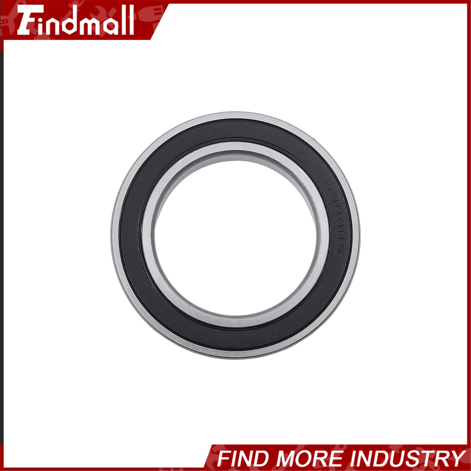 Findmall 6908-2RS Deep Groove Bearings 10pcs 40x62x12mm Rubber Sealed Set